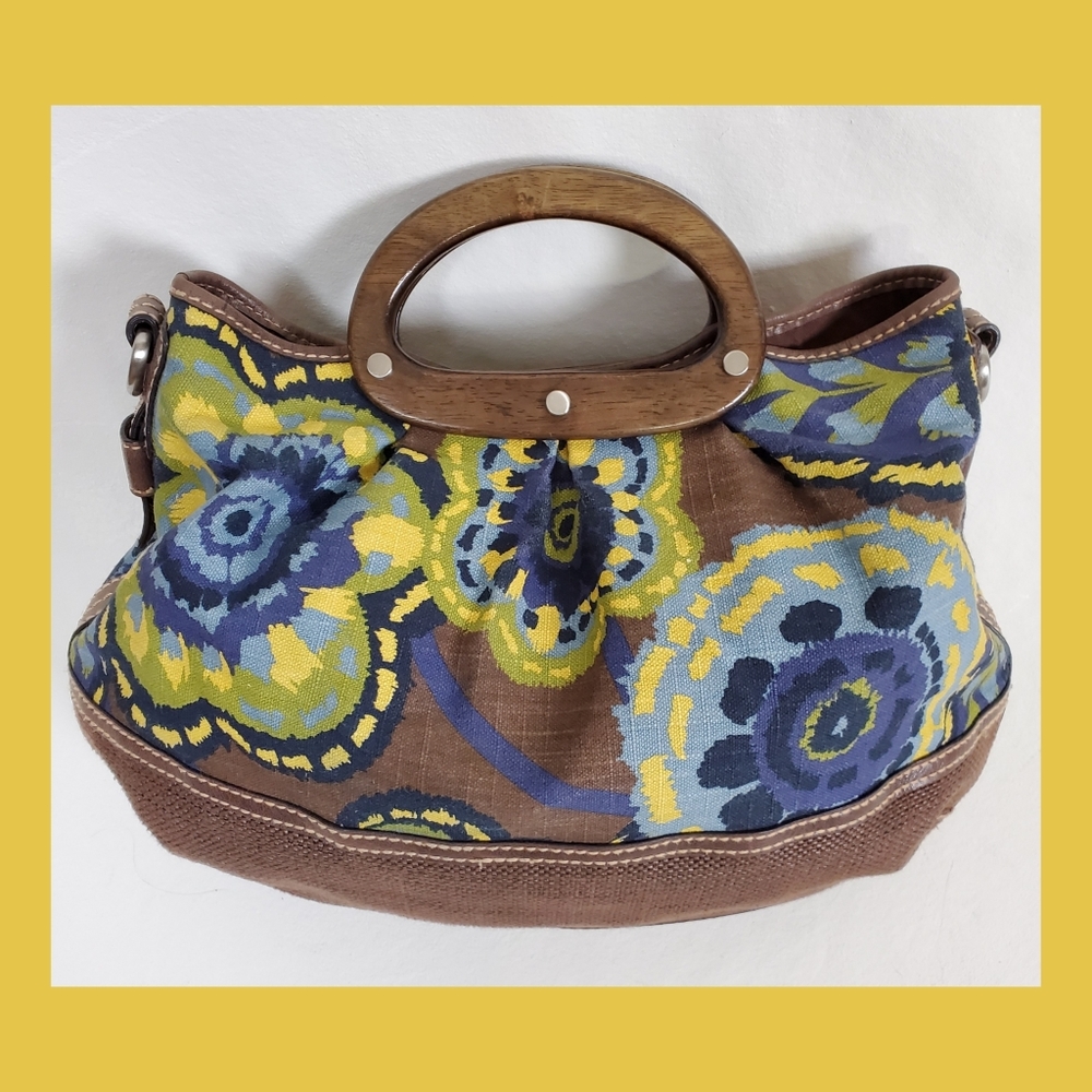 Large retro Fossil purse - Picture 2 of 8